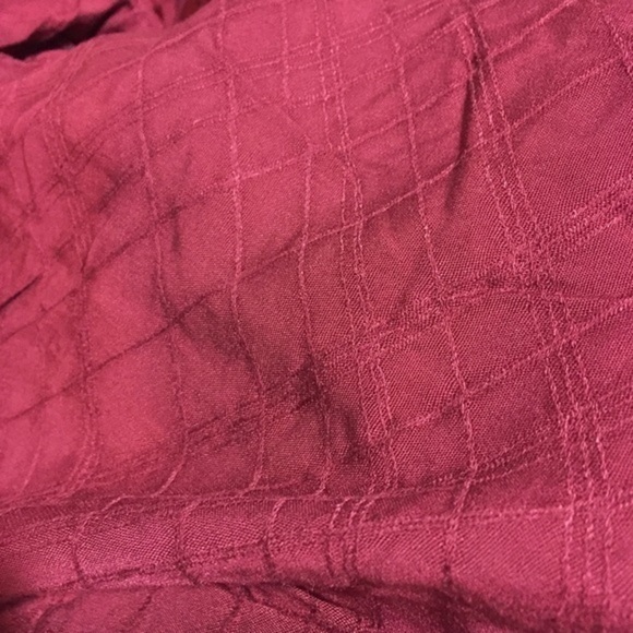 NWT Red Strappy Crisscross Geometric Maxi Dress - Picture 6 of 8